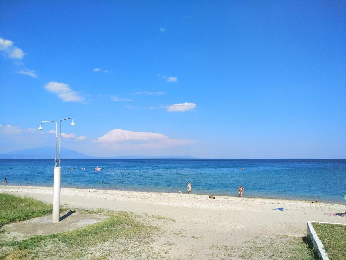 Grigorios Apartments Nea Vrasna Bagian luar foto